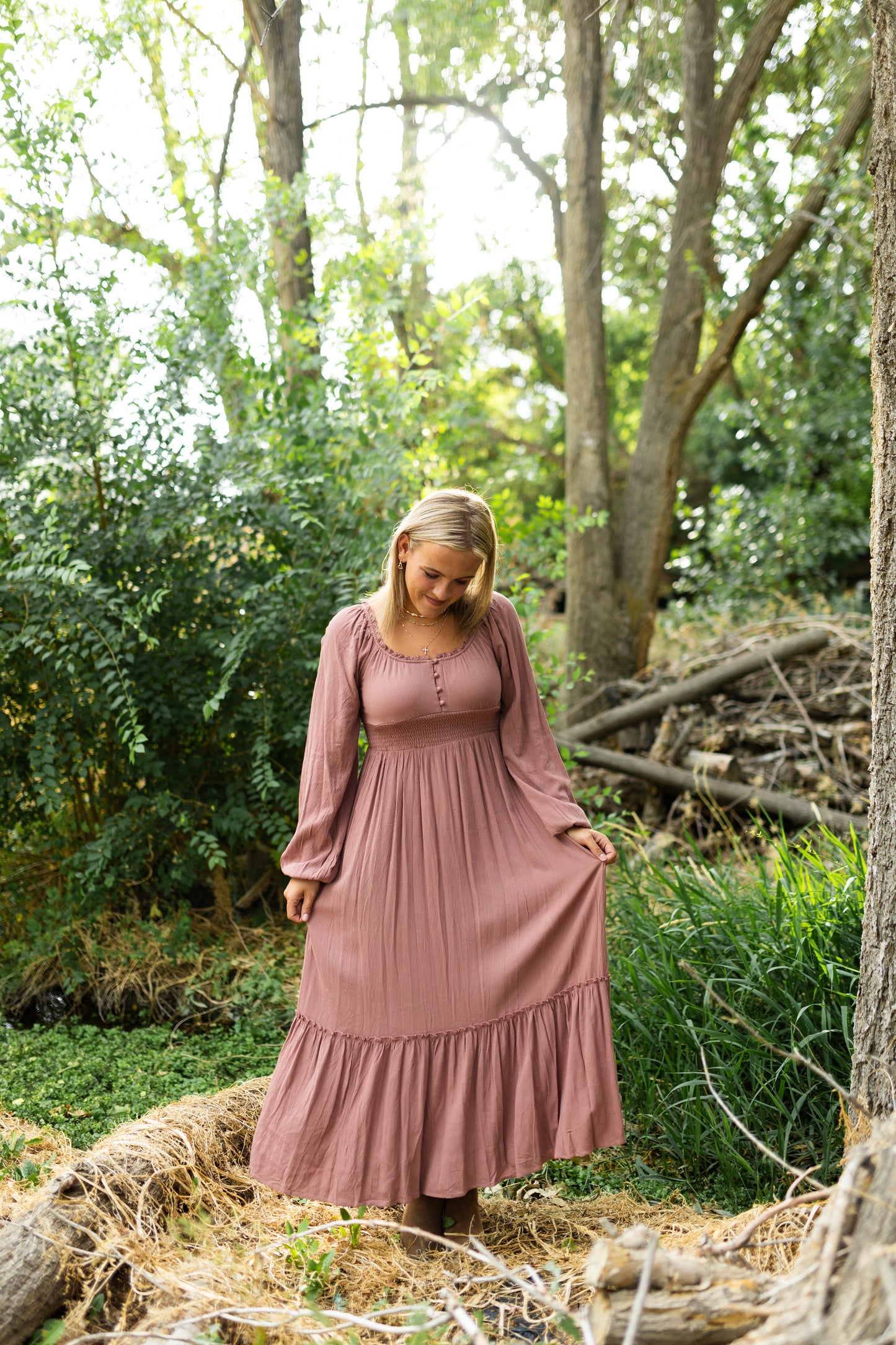 Dusty Pink Dress